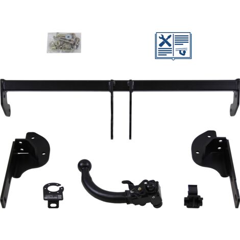 Attelage rotule démontable AUTO-HAK + faisceau ECS spécifique 7 broches - CITROËN DS4
