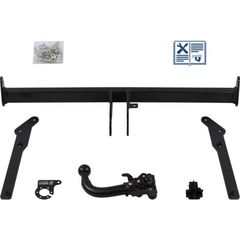 Attelage rotule démontable AUTO-HAK + faisceau Erich Jaeger spécifique 7 broches - TOYOTA PRIUS