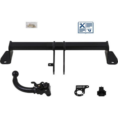 Attelage rotule démontable AUTO-HAK + faisceau Trail-Tec spécifique 13 broches - BMW 1