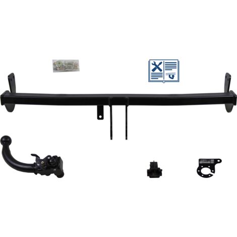 Attelage rotule démontable AUTO-HAK + faisceau Trail-Tec spécifique 7 broches - DS DS 3
