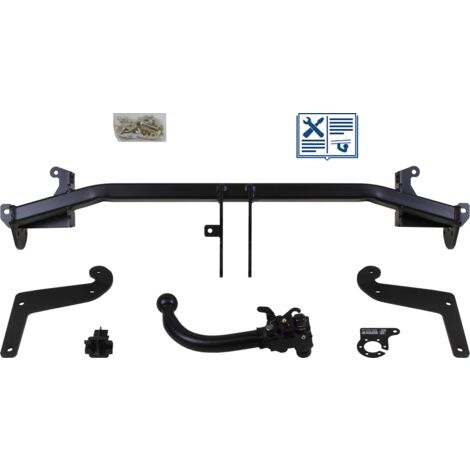 Attelage rotule démontable AUTO-HAK + faisceau Trail-Tec universel 13 broches - CITROËN C5 AIRCROSS