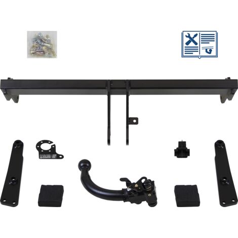 Attelage rotule démontable AUTO-HAK + faisceau Trail-Tec universel 7 broches - AUDI A4 B9 Avant