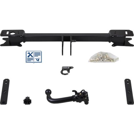 Attelage rotule démontable AUTO-HAK + faisceau Trail-Tec universel 7 broches - HYUNDAI TUCSON