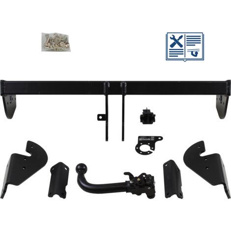 Attelage rotule démontable AUTO-HAK + faisceau Trail-Tec universel 7 broches - RENAULT KADJAR