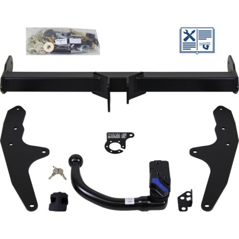 Attelage rotule démontable AUTO-HAK + faisceau Trail-Tec universel 7 broches - RENAULT LAGUNA III Grandtour