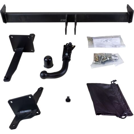 Attelage rotule démontable AUTO-HAK + faisceau Trail-Tec universel 7 broches - VW CADDY V Monospace