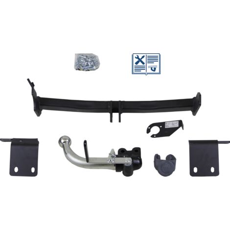 Attelage rotule démontable GDW + faisceau Trail-Tec universel 7 broches - TOYOTA AURIS Break