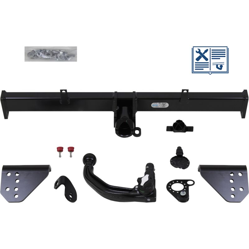 Rameder - Attelage rotule démontable Oris + faisceau Trail-Tec spécifique 13 broches - bmw 3 Touring