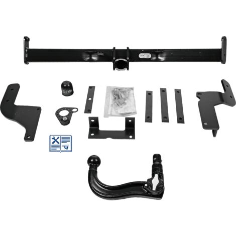 Attelage rotule démontable Oris + faisceau Trail-Tec spécifique 7 broches - RENAULT KADJAR
