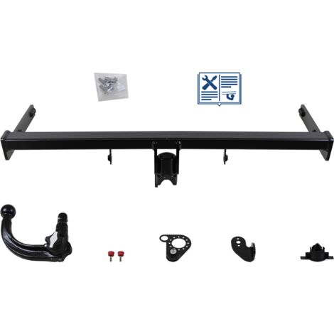 Attelage rotule démontable Oris + faisceau Trail-Tec universel 7 broches - VW GOLF VII