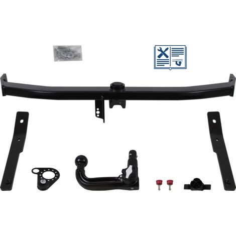 Attelage rotule démontable Oris + faisceau Trail-Tec universel 7 broches - VW PASSAT B8 Variant