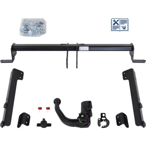 Attelage rotule démontable Westfalia + faisceau Trail-Tec universel 7 broches - HONDA JAZZ IV