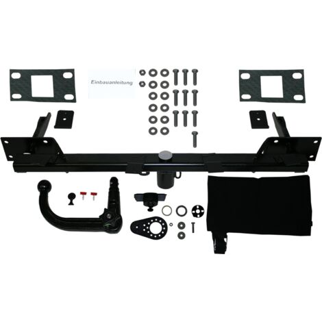 Attelage rotule démontable Westfalia + faisceau Trail-Tec universel 7 broches - OPEL MERIVA B Monospace