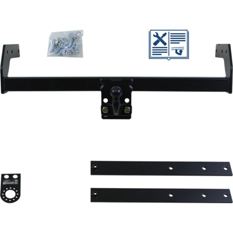 Attelage rotule standard AUTO-HAK + faisceau Trail-Tec spécifique 13 broches - VW TRANSPORTER T5 Camion plate-forme/Châssis