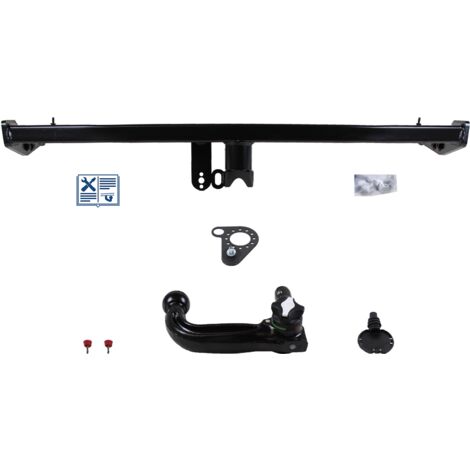 Attelage - Volkswagen POLO VI - 09/17-12/99 - rotule démontable - Oris - Faisceau universel 7 broches