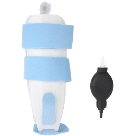 Attelle de cheville ajustable et gonflable pour entorse - Stabilisateur avec sangle de maintien