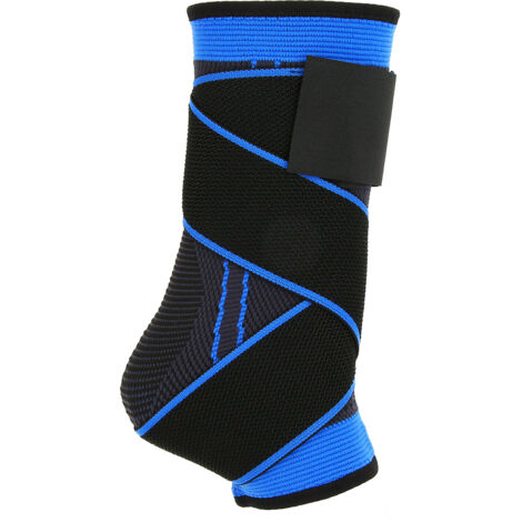 Attelle de Cheville Sport Ajustable et Respirante - Support Élastique de Compression pour Entorse