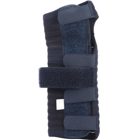 Attelle de poignet avec plaque en acier, protecteur correctif respirant pour entorse main gauche