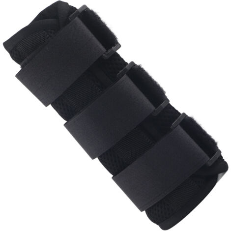 Attelle de Poignet et Avant-Bras Réglable avec Bandes Auto-Adhésives - Stabilisateur Confortable pour Soutien du Bras