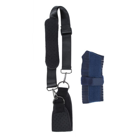Attelle de poignet pour entorse et fracture, support de fixation gauche, protège-poignet et main, taille M (20cm)