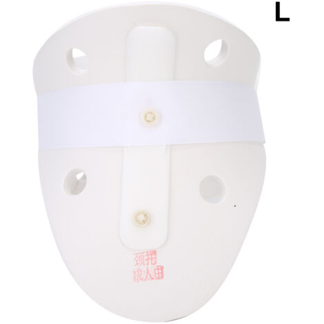 Attelle de Traction Cervicale pour Soulager la Douleur - Orthèse de Correction Vertébrale - Blanc