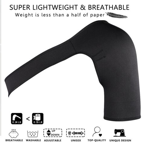 Attelle d'épaule rotateur pour soutien de l'articulation acromio-claviculaire