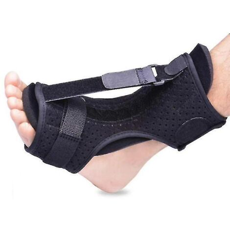 Attelle nocturne ajustable pour fasciite plantaire avec support orthopédique pour pied tombant