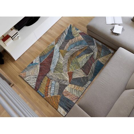 ATTICGO Tapis abstrait KOBY 69 Multicolore 120x170 cm