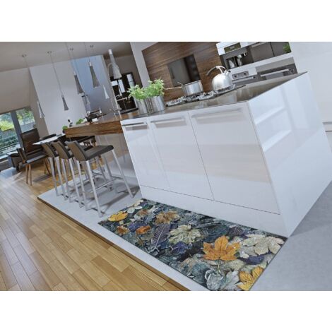 ATTICGO Tapis de cuisine automne RICCI Multicolore 52x200 cm