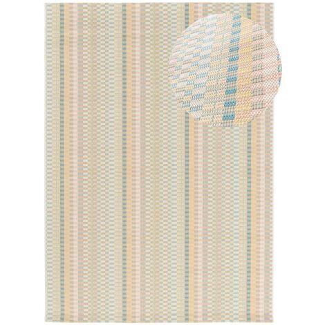ATTICGO Tapis d'extérieur géométrique MANILA 16 Multicolore 120x170 cm