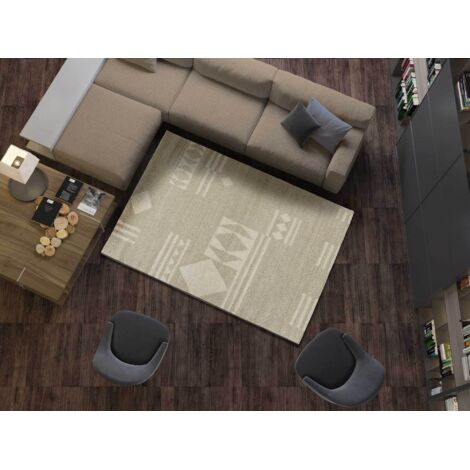 ATTICGO Tapis ethnique VENUS 11 Beige 160x230 cm