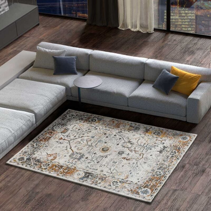 Atticgo - Tapis vintage springs 01 Multicolore 154x230 cm