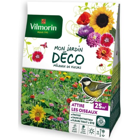 Attire les Oiseaux - 25 m² - Mélange de fleurs Vilmorin