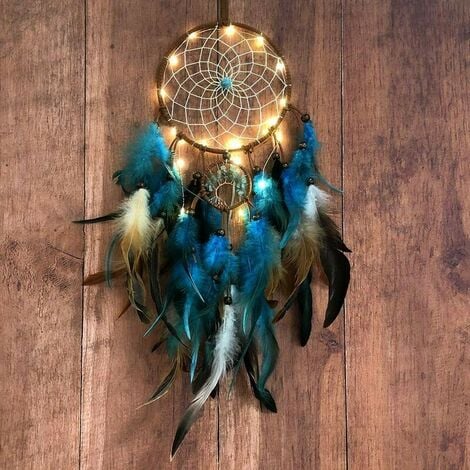 Guirlande lumineuse a pile papillon 10 LED Bleu, decoration noel - Badaboum