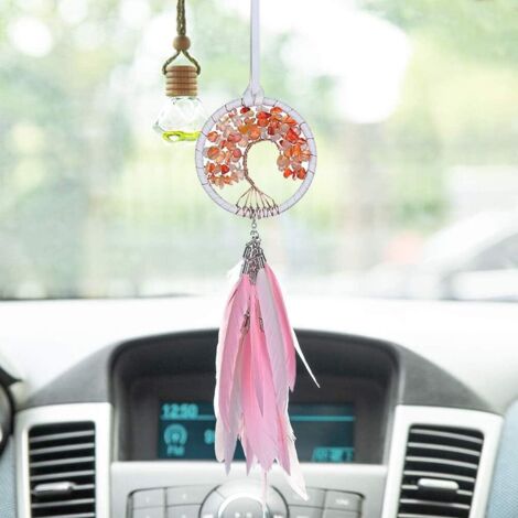 Attrape-rêves Arbre de Vie pour voiture, Mini attrape-rêves pour une voiture magnifique