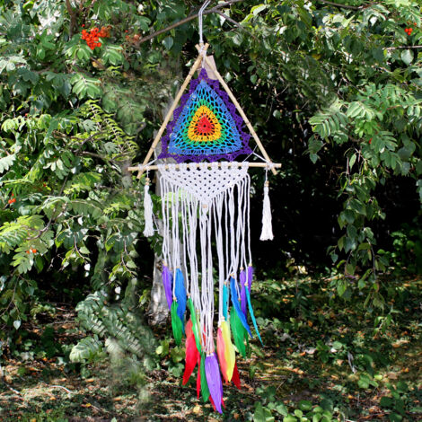 Attrape-rêves Bali - Med Multi Pyramide- Vendu par 1