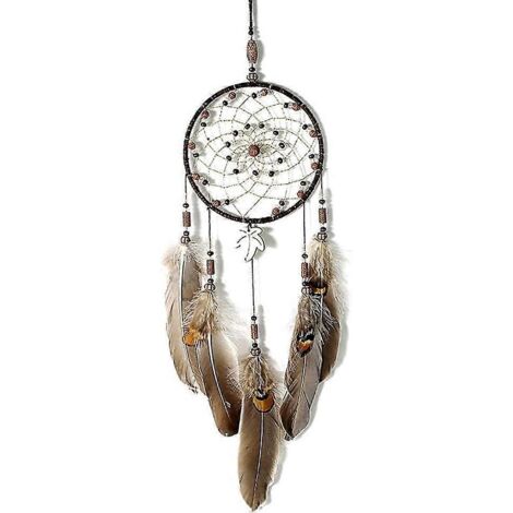 Attrape-rêves traditionnel fait main pour de beaux rêves, décoration murale/de chambre/de voiture, ornement, cadeau