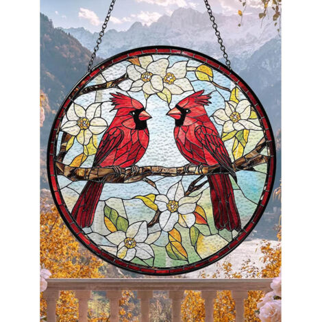 Attrape-soleil cardinal 30 cm, décoration maison