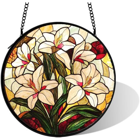 Attrape-soleil en verre coloré pour maison, diamètre: 30 cm
