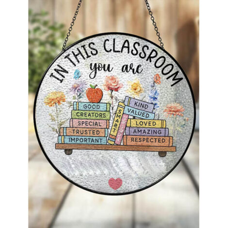 Attrape-soleil enseignant 15 cm, décoration maison