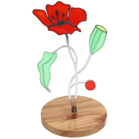Attrape-soleil, fleur teintée, décoration de table, cadeau d'hôtesse ---