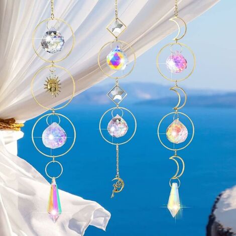 Attrape Soleil - Sun Catcher - Cristal - Pendentif , Pendentif En Cristal De Att - 2
