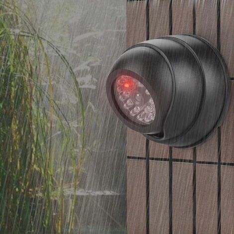 Attrappe einer Kamera mit roter blinkender LED, für den Außenbereich