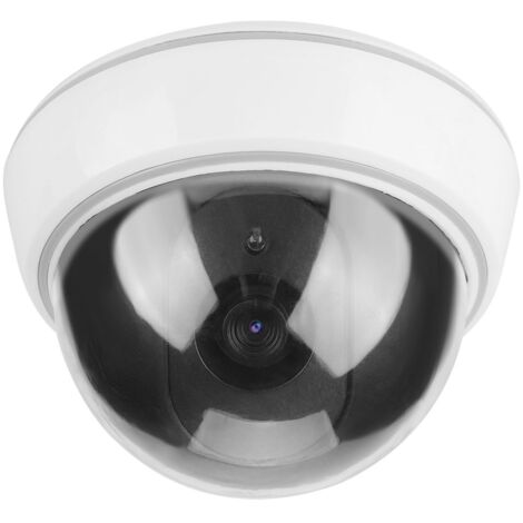 Attrappe einer Überwachungskamera mit blinkender LED – simulierter Kuppelalarm