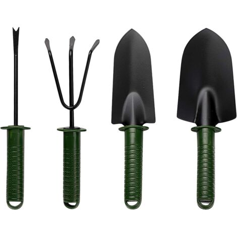 Attrezzi da giardinaggio in miniatura, attrezzi da giardino con cazzuola, sarchiatore, rastrello, set di attrezzi per piante succulente, mini kit di attrezzi da giardino per piante in vaso