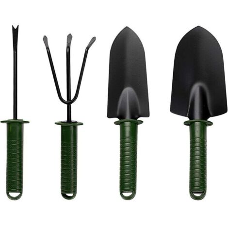 Attrezzi da giardinaggio in miniatura, attrezzi da giardino con paletta, diserbante, rastrello, set di attrezzi per piante grasse, mini kit di attrezzi da giardino per piante in vaso