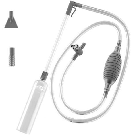 Attrezzi per il cambio dell'acqua per acquari, pulitore per ghiaia per acquari, pompa a sifone per acquari, kit per la pulizia di acquari, per vasche per pesci e tartarughe (2,6 m)