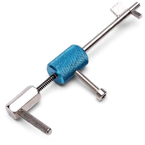 MAEREX Attrezzo per fabbro Apriporta Apri grimaldelli Strumento per fabbro Argento+Blu Manta