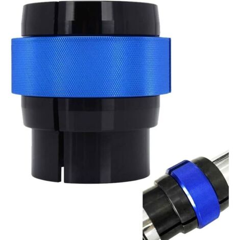 Attrezzo per forcella moto da 47 mm-48 mm, attrezzo per il montaggio del paraolio della forcella per moto da pit bike, motocross, enduro, supermoto e moto stradali - Blu