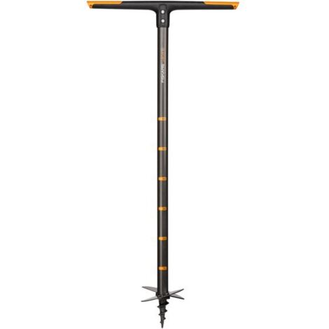 Attrezzo per piantare Fiskars QuikDrill nero 10 cm diametro